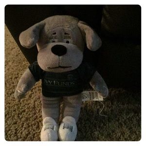 Puppy plush with Soccer jersey Number ,11